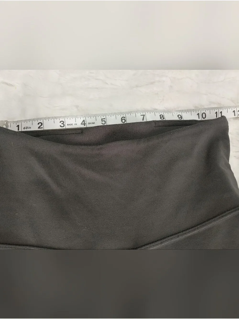 lululemon athletica High-Waist Align Straight Crop Leggings in Dark Gray 4